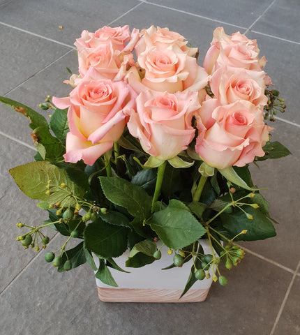 Valentines Rose Cube